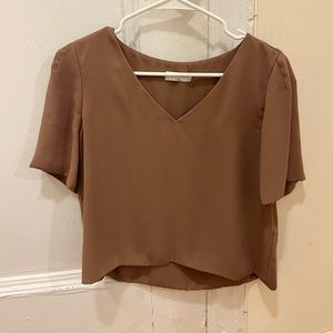 Aritzia Babaton Vneck Blouse